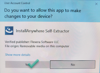 Windows User Account Control Prompt