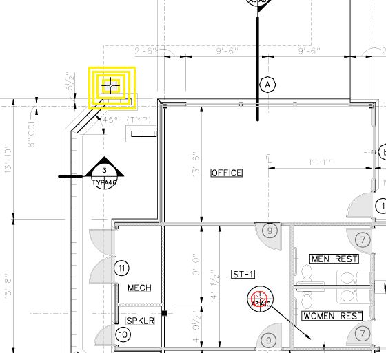 recursion crosshair overlay off center