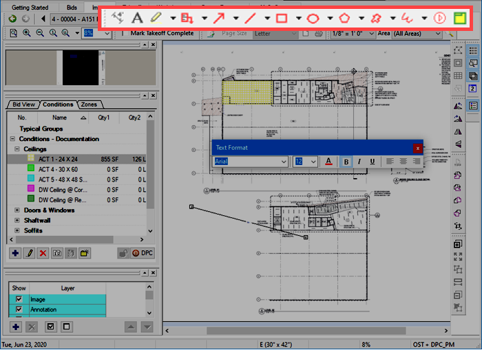 Ost 3 98 04 02 04 Annotation Toolbar Image Tab On Center Software Support